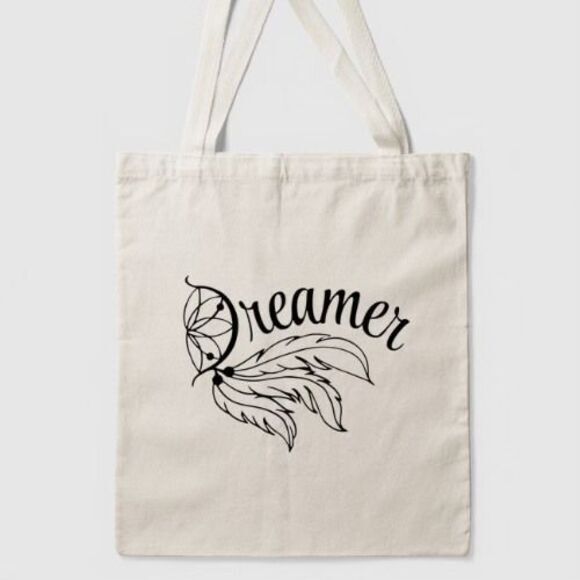 Dreamer Dreamcatcher Tote Bag - Picture 1 of 1
